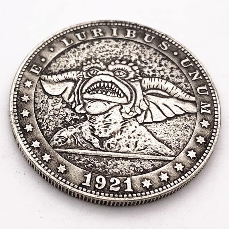 1921 Riblji antikvitetni srebrni stari bakreni kovanica kovanica kovanica kovanica kovanica Komborativne