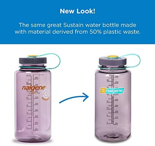 Nalgene održiva bocu za vodu bez BPA izrađena sa materijalom izvedenom od 50% plastičnog otpada, 32 oz,
