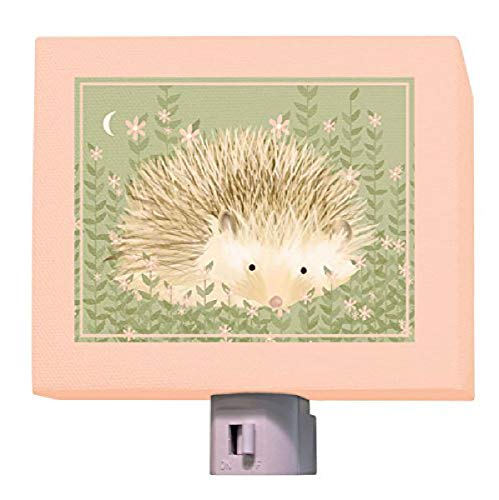 Oopsy Daisy Holly noćno svjetlo ježa, zeleno/ružičasto, 5 x 4