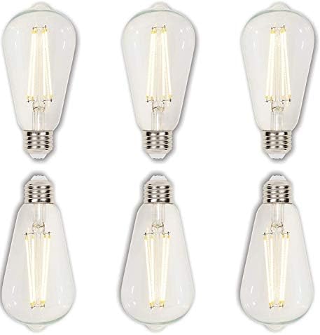 Vintage Edison sijalice ST20 60 Watt ekvivalentna 6w dimabilna LED žarulja sa žarnom niti 600 lumena meka