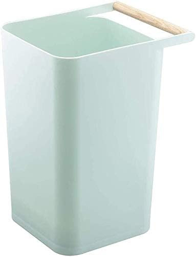 Nianxinn kanta za smeće pravougaona plastična kanta za smeće sa ručkom, korpa za otpad za uštedu prostora
