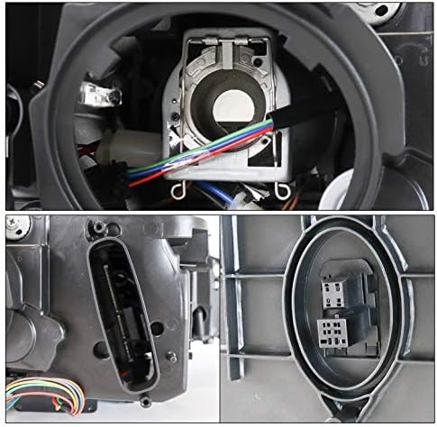 ZMAUTOPARTS LED projektor farovi farovi Crna kompatibilna sa 2012-2015 BMW serije 3 F30 Sedan