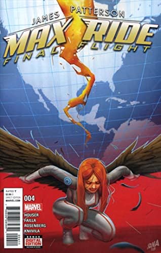 Max Ride: finalni let 4 VF / NM; Marvel comic book / James Patterson