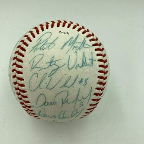 Hagerstown Sunce iz 1990. godine Toronto Blue Jays tim potpisao je bejzbol manjeg lige - autogramirani bejzbol