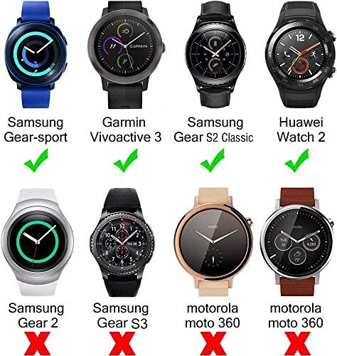 Jiali Taisong Band Kompatibilan Samsung Gledajte 4 Bands Galaxy Watch 4 Band 40mm Galaxy Watch 5 Band 20mm