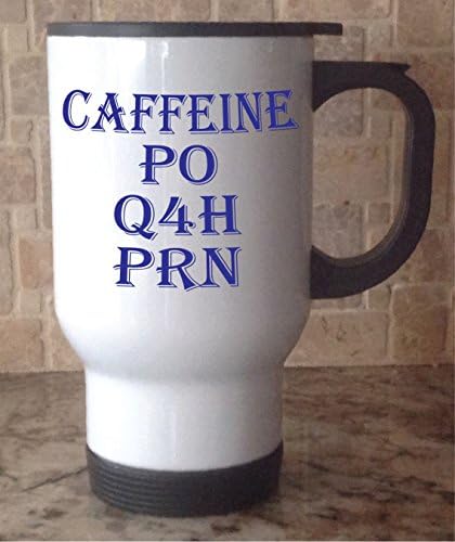 Putna kavana Čaj za čaj od nehrđajućeg čelika CAFFEINE PO Q4H PRN medicinska sestra recept Plavi odličan