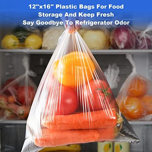 Tapsin 12x16 plastične kese za proizvodnju na rolni-prozirne plastične kese za hranu, povrće, voće, hleb,