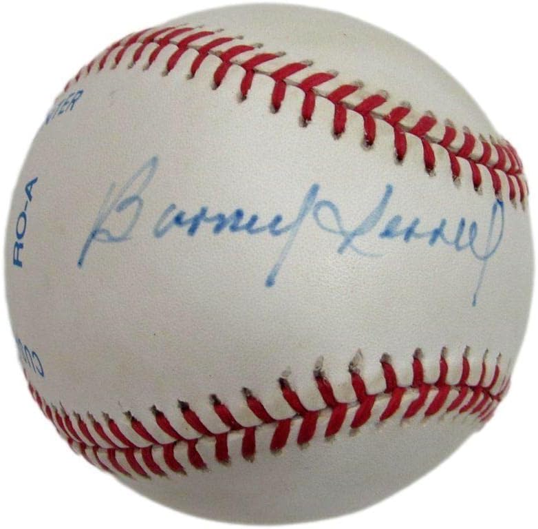 Barney Serrell potpisao Oal bejzbol Negro ligu Kansas City Monarchs PSA / DNK - autogramirani bejzbol