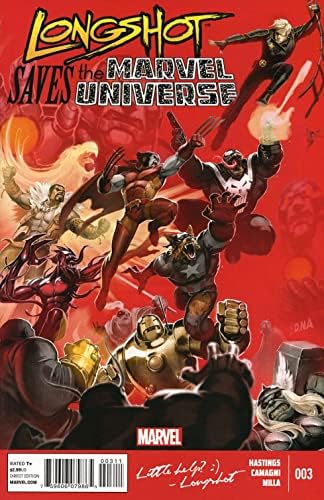 Longshot spašava Marvel Univerzum 3 VF ; Marvel comic book