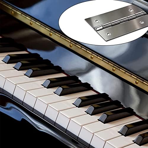 Klavirski šarki 36 inčni jaki od nehrđajućeg čelika klavir kontinuirano šarke za ormar, vrata, DIY drvene