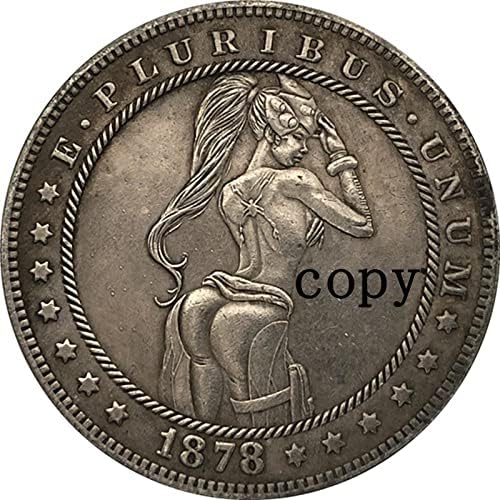 Hobo Nickel 1878-Cc USA Morgan Dollar Coin