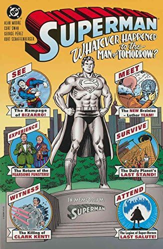 Superman: šta se dogodilo sa čovjekom sutrašnjice?1 VF / NM ; DC comic book / Alan Moore