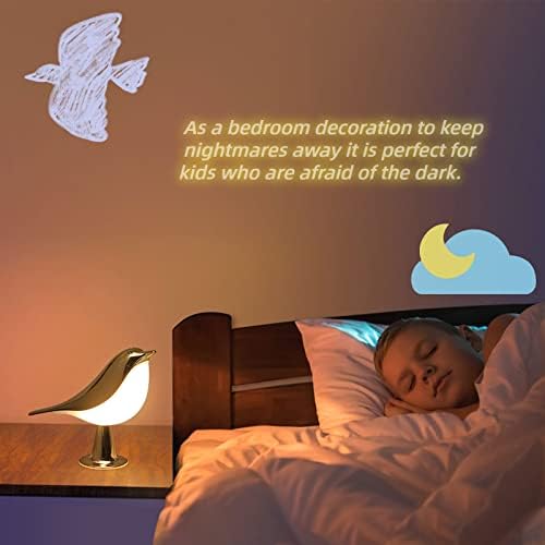 YM Dragon noćne lampe Bird Lamp Bird dekoracije za dom male lampe za male prostore noćno svjetlo za djecu