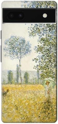 R2682 Claude Monet Fields u proljetnom slučaju za poklopac za Google Pixel 6a