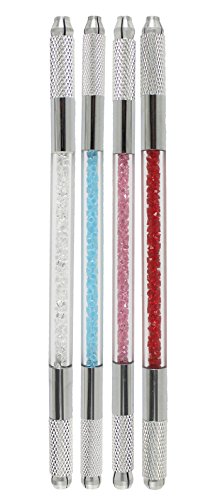 Xiaoyu 3 u 1 Kristalna multifunkcionalna ručna tetovaža olovka za trajnu šminku obrva Microblading Pen -
