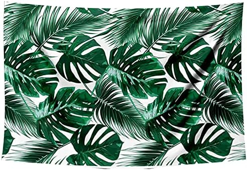 HUAYI 8x12ft tropska džungla Cover tamno zelena pozadina palminog lista za fotografiju dekoracija svadbenih
