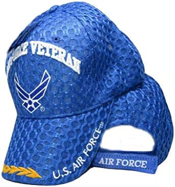 VET zrakoplovne veterane veterinarske krila plava mreža teksturirana kapu za bejzbol kapa