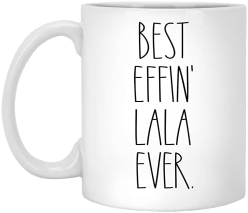 Lala-najbolja šolja za kafu Effin Lala ikada-Lala Rae Dunn Style - Rae Dunn Inspired - šolja za Majčin dan-rođendan-sretan