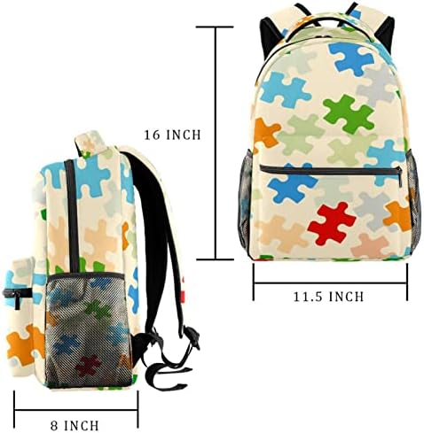 Puzzle komadni ruksaci dječaci Djevojke školske torbe za školsku knjižicu Travel Planinarenje Kamping Daypack