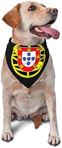 Portugal Zastava amblem kućnog ljubimca štenad mačka balklava trokut bibs šal bandana ovratnik odvratnik