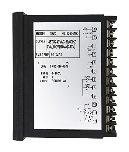FINGLAI REX-CH402 48 * 96mm AC 100-240V relej + SSR glavna izlaza 1 Alarm Kontakt izlazni i termoelement
