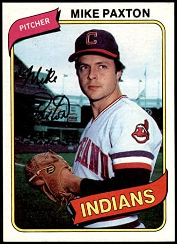 1980 FAPPS 388 Mike Paxton Cleveland Indijanci NM / MT Indijanci
