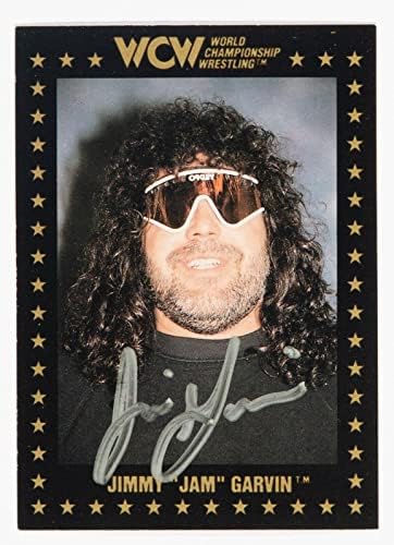 Jimmy Garvin potpisao je 1991. marketing prvenstva WCW kartice 72 Sjajne besplatne fotografije - autogramene