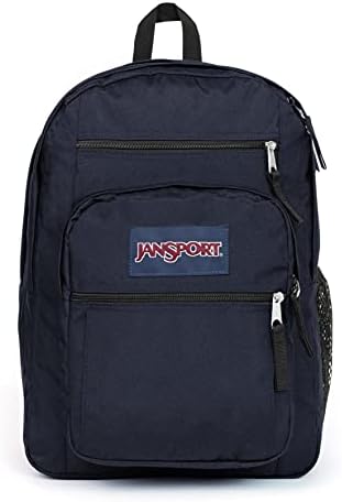Jansport Veliki student, veliki ruksak, 34 l, 43 x 33 x 25 cm, 15-inčni prijenosni pretinac, mornarica,