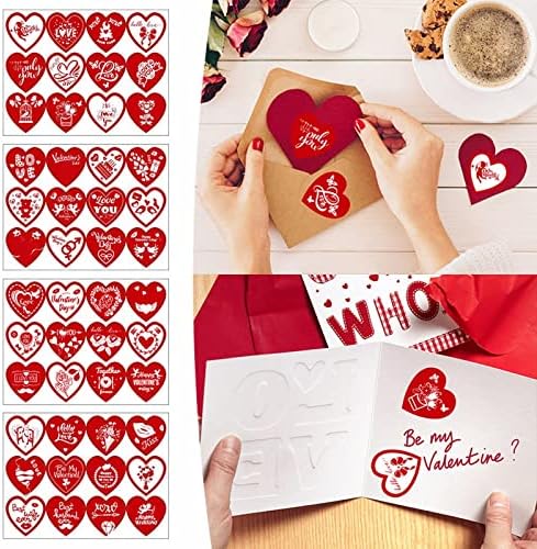 Valentine Baby rekviziti Personalizirani dizajnerski naljepnici Naljepnice za papir Poklon DIY Volite sretan naljepnice za naljepnice zaljubljenih za Valentinovo za djecu