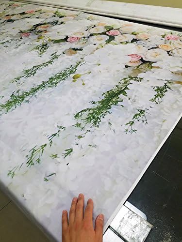 Vjenčani tuš 10x8ft vjenčanje cvjetna zidna pozadina bijela i zelena ruža Wisteria cvijeće Vanjska pozadina