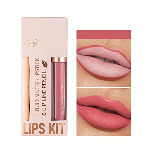 My lip Tint Pack Non Stick Cup Lip Gloss Lipliner kombinovani Set ruž za usne Velvet Lipliner integrisani