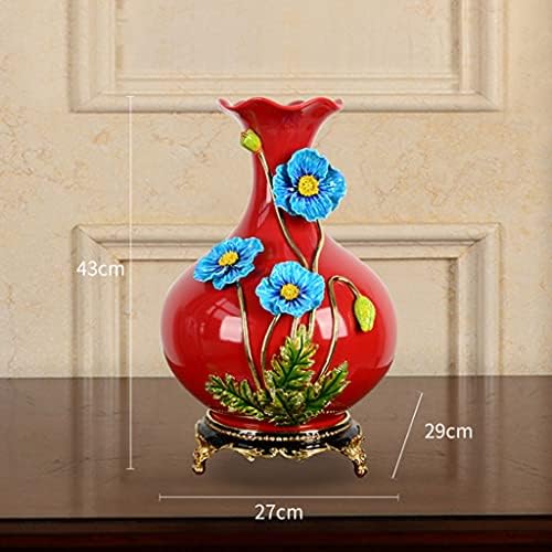 WODMB vaza keramička vaza dekoracija dnevna soba ulaz cvjetni aranžman makovi ukrasi za dom pokloni Božićna