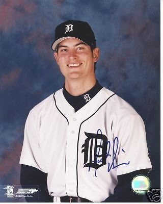 Matt Miller Detroit Tigers potpisao je 8x10 fotografija w / coa