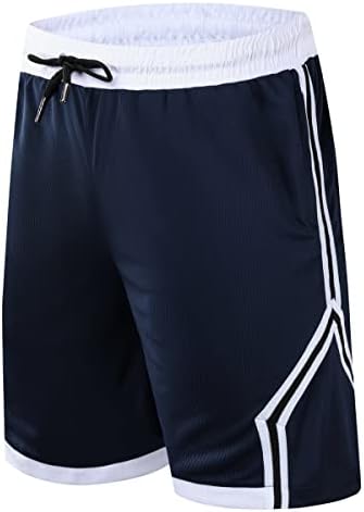 Opalos 2/3 Pakirajte aktivne atletske kratke hlače za muškarce, košarkaške kratke hlače sa džepovima