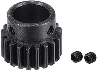 Uxcell 12.7 mm otvor blende 20t Modul 1 15 Steel Spur diferencijal diferencijal zupčanik zupčanik motor
