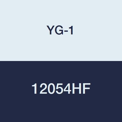 Yg-1 12054hf HSS End Mill, 4 flauta, dvostruko, TiAlN-Futura Finish, redovne dužine, 3-1/2 dužina, 23/64