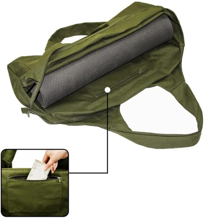 EYHLKM torba za jogu velikog kapaciteta Sling carrier teretana sa džepovima torbica za vježbanje preko ramena