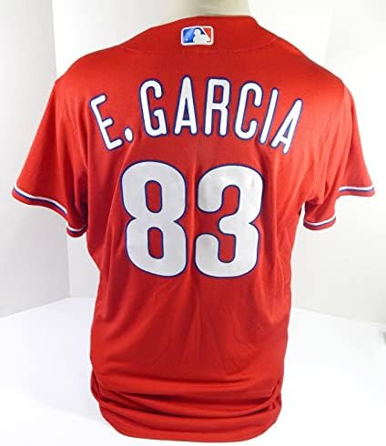 Philadelphia Phillies Edgar Garcia 83 Igra Polovna Red Jersey 46 DP44223 - Igra Polovni MLB dresovi