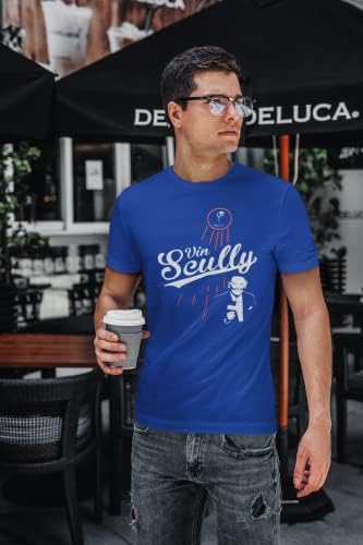 Vin Scully Bejzbol Kuća slavnih emiter Muška majica