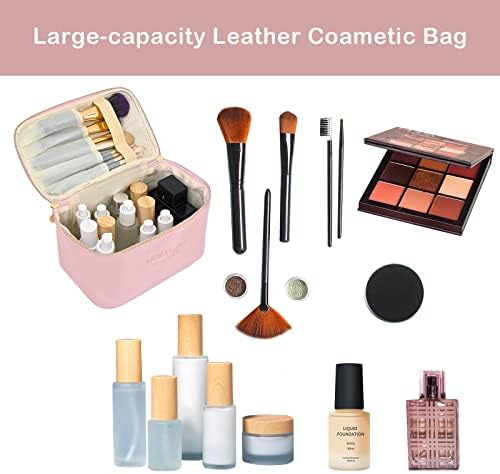 Xuatiug napredna ženska torba za šminkanje-prostran dizajn , prenosiva torba za šminkanje sa zatvaračem,