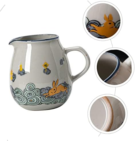 Healeved Ceramic Fair Cup sirup za kafu u prahu krema za kafu keramičke šolje za čaj Gravy Jug posuda za