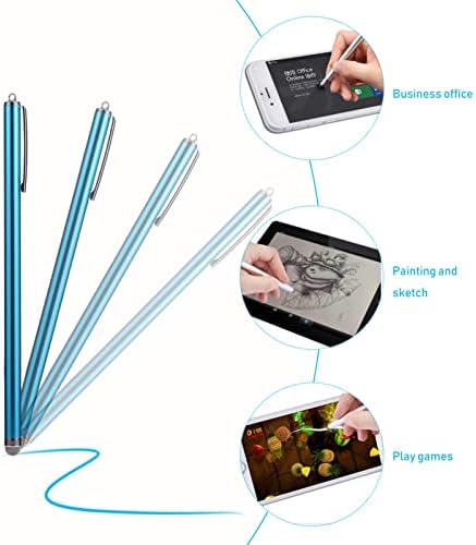 Solustre tablet Stylus 18 kom s kapacitivnim finim scord ekrana zaslona Osjetljivost Svi olovkom laptopi Stylus Savjeti za olovke Dodirnite olovke za olovke Point za tablete od vlakana za mobitel visoki tablet