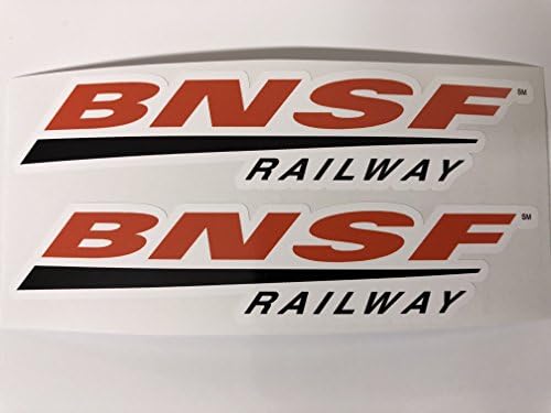 2 BNSF željeznički naljepnice