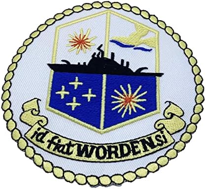 USS Worden CG-18 zakrpa - sa kukom i petljom