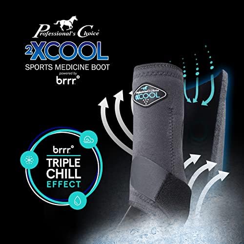 Professional's Choice 2xcool Sports Medicine čizme za konje | zaštitni & prozračni dizajn za vrhunsku udobnost & amp; izdržljivost kod aktivnih konja / value 4 Pack