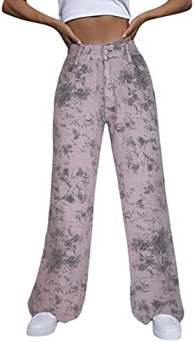 Jean pantalone za žene Plus žene Casual High Waist Street labave kargo pantalone džepovi farmerke pantalone