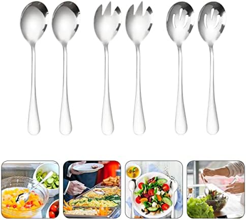 Bestonzon 1 set Chef Forks za pribor za pribor za pribor za pribor za jelo Elegantne poslužiteljske kašike