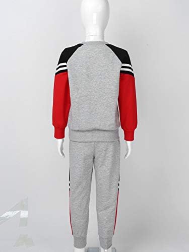 Hansber Kids Boys Girls 2 komada trenerka dugih rukava pulover na vrhu hlače Postavi atletički jogging odijelo
