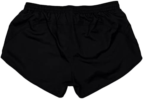 Čvrste crne pamučne tkanine za crtanje atletske kratke hlače