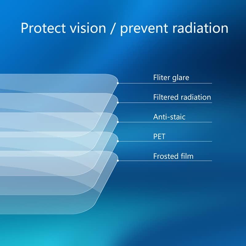 Aizyr plavo svjetlo zaštitnik ekrana Film protiv odsjaja / UV zaštita / protiv ogrebotina/Monitor za zaštitu očiju Filter smanjuje Digitalni naprezanje očiju, za LED od 75-85 inča, LCD ekran,85 inča 1902X1089MM